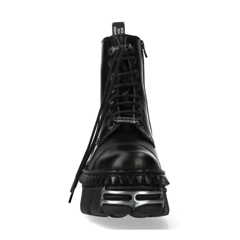 New Rock - M-WALL083CCT-S9 Enkellaars - Zwart